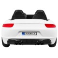 Perfecta Auto 2 Dětská Bílá Nafouknutá Kola Bezkartáčový Motor MP3 LED Pomalý Start