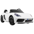 Perfecta Auto 2 Dětská Bílá Nafouknutá Kola Bezkartáčový Motor MP3 LED Pomalý Start