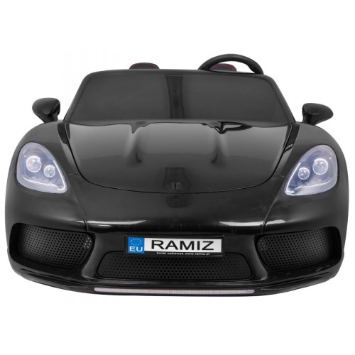 Perfecta Auto 2 Děti Černá Nafukovací Kolečka Bezkartáčový Motor MP3 LED Pomalý Start