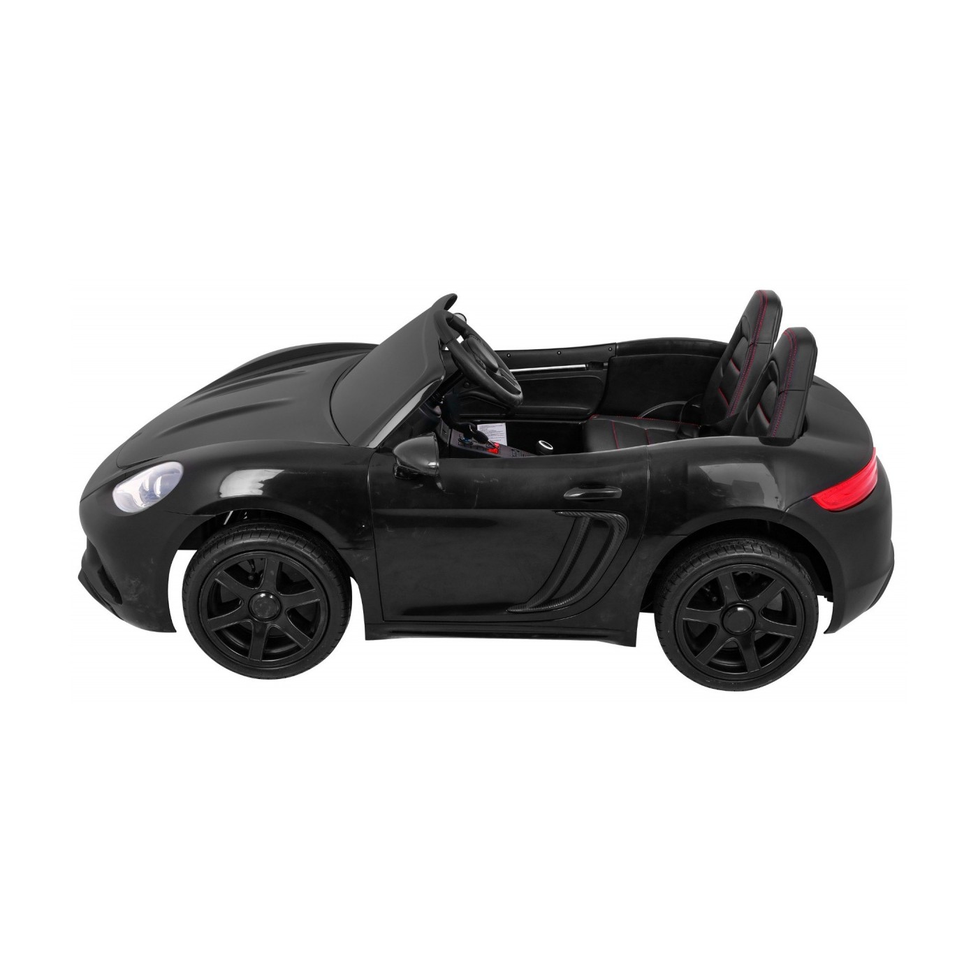 Perfecta Auto 2 Děti Černá Nafukovací Kolečka Bezkartáčový Motor MP3 LED Pomalý Start