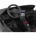 Perfecta Auto 2 Děti Černá Nafukovací Kolečka Bezkartáčový Motor MP3 LED Pomalý Start