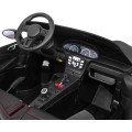 Perfecta Auto 2 Děti Černá Nafukovací Kolečka Bezkartáčový Motor MP3 LED Pomalý Start