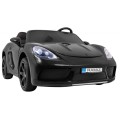 Perfecta Auto 2 Děti Černá Nafukovací Kolečka Bezkartáčový Motor MP3 LED Pomalý Start