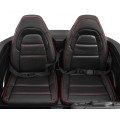 Perfecta Auto 2 Děti Černá Nafukovací Kolečka Bezkartáčový Motor MP3 LED Pomalý Start