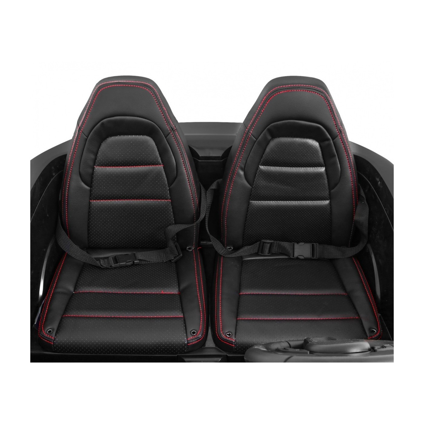 Perfecta Auto 2 Děti Černá Nafukovací Kolečka Bezkartáčový Motor MP3 LED Pomalý Start