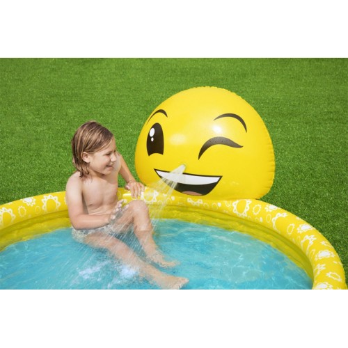 Bazén brouzdaliště Veselý smajlík 1 65 1 44 69cm BESTWAY