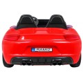 Dětská červená nafouknutá kola Perfecta Auto 2 Bezkartáčový motor MP3 LED pomalý start