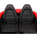 Dětská červená nafouknutá kola Perfecta Auto 2 Bezkartáčový motor MP3 LED pomalý start