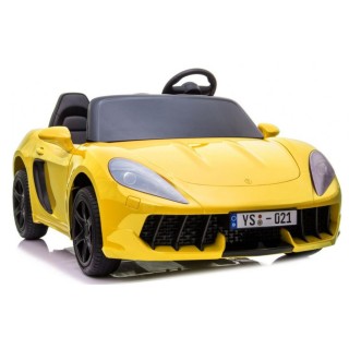 Perfecta Lift pro 2 děti žlutá nafouknutá kola bezkartáčový motor MP3 LED pomalý start
