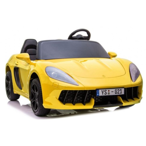 Perfecta Lift pro 2 děti žlutá nafouknutá kola bezkartáčový motor MP3 LED pomalý start