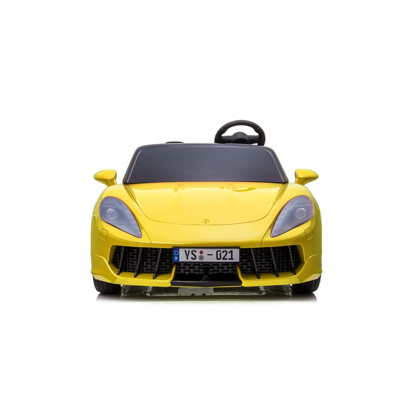 Perfecta Lift pro 2 děti žlutá nafouknutá kola bezkartáčový motor MP3 LED pomalý start