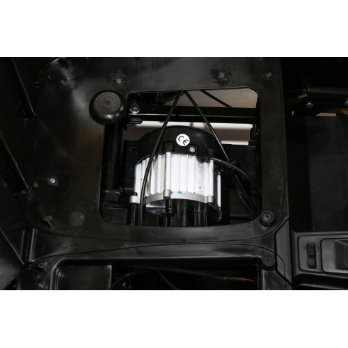 Perfecta Lift pro 2 děti žlutá nafouknutá kola bezkartáčový motor MP3 LED pomalý start