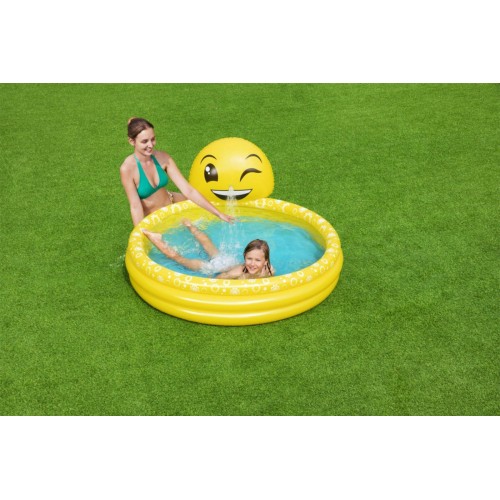 Bazén brouzdaliště Veselý smajlík 1 65 1 44 69cm BESTWAY