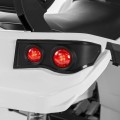 Quad ATV dětská baterie bílá EVA rádio MP3 LED pomalý start