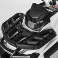 Quad ATV dětská baterie bílá EVA rádio MP3 LED pomalý start