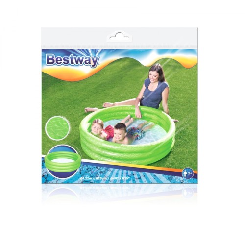 Bazénová zelená sprchová vanička 102 25 cm BESTWAY