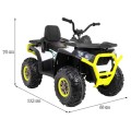 Vozidlo Quad ATV Poušť bílá