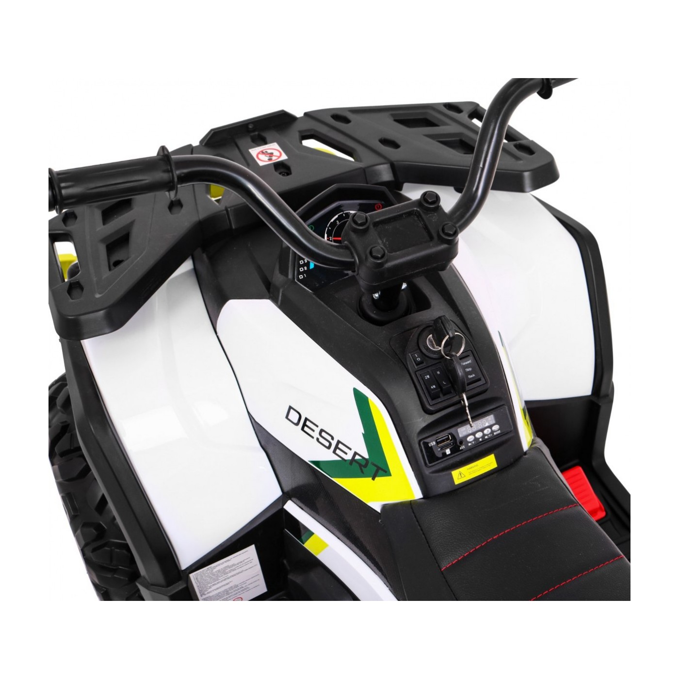 Vozidlo Quad ATV Poušť bílá