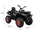 Čtyřkolové ATV vozidlo Poušť Černý