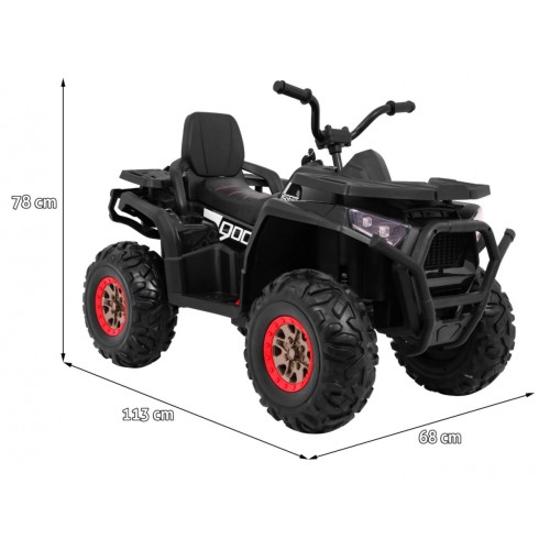 Čtyřkolové ATV vozidlo Poušť Černý