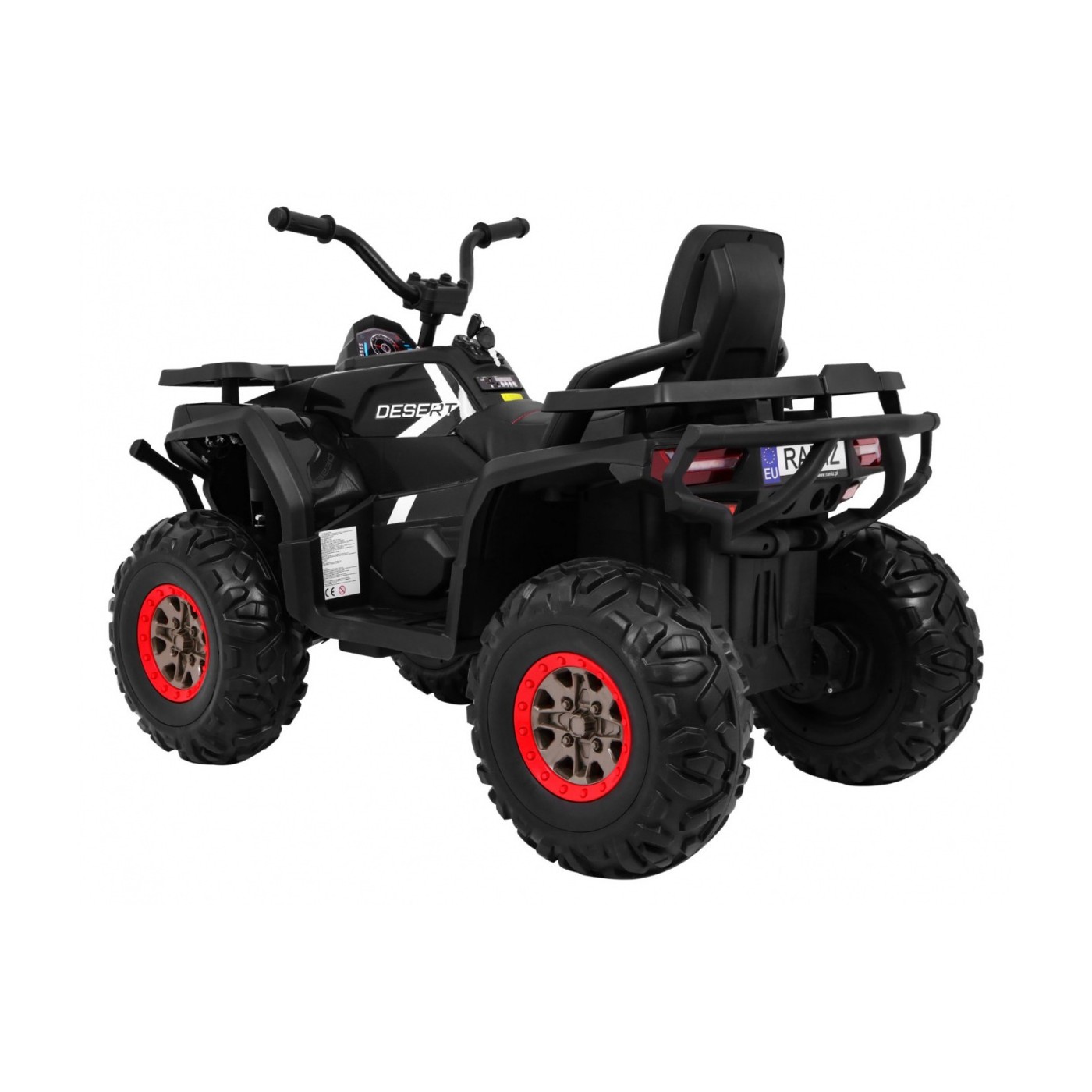 Čtyřkolové ATV vozidlo Poušť Černý