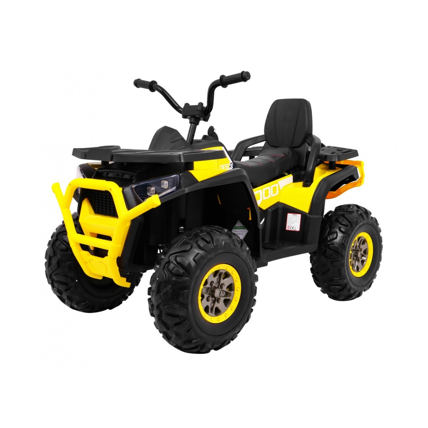 Vozidlo Quad ATV Poušť Žlutý