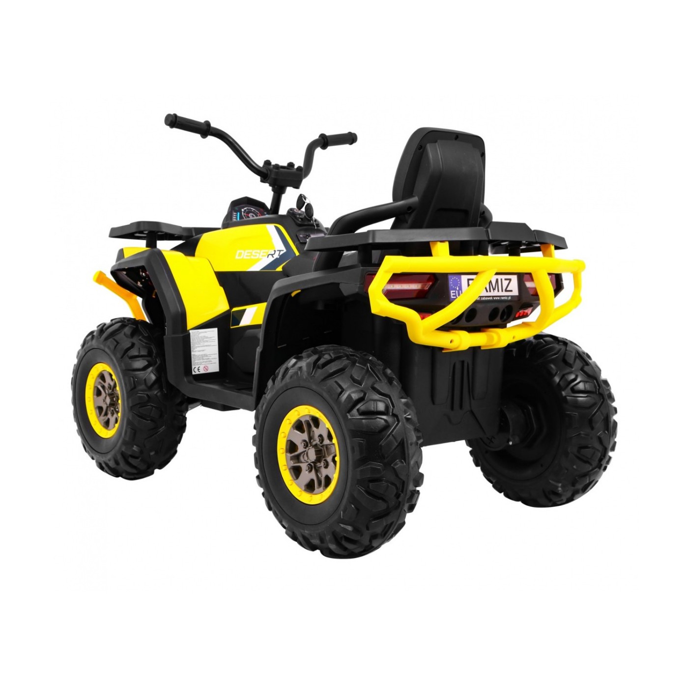 Vozidlo Quad ATV Poušť Žlutý