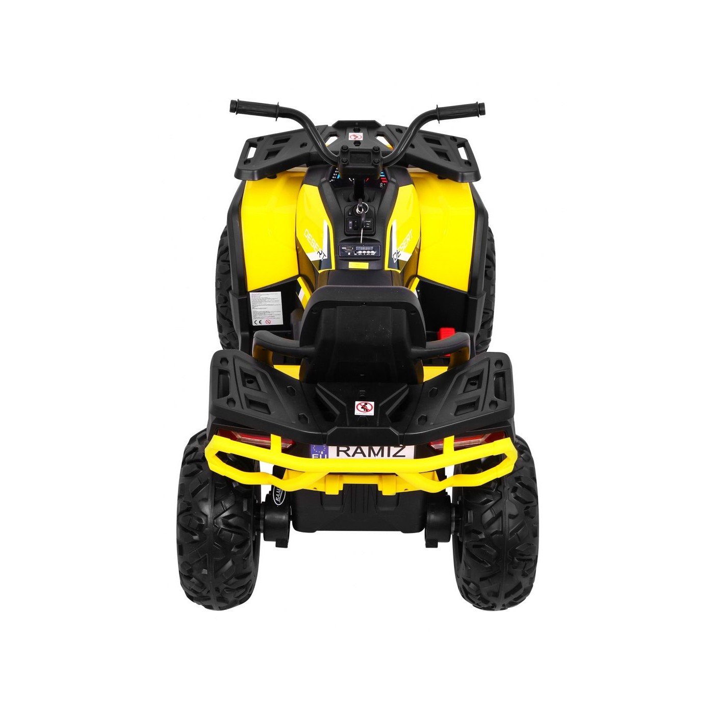 Vozidlo Quad ATV Poušť Žlutý