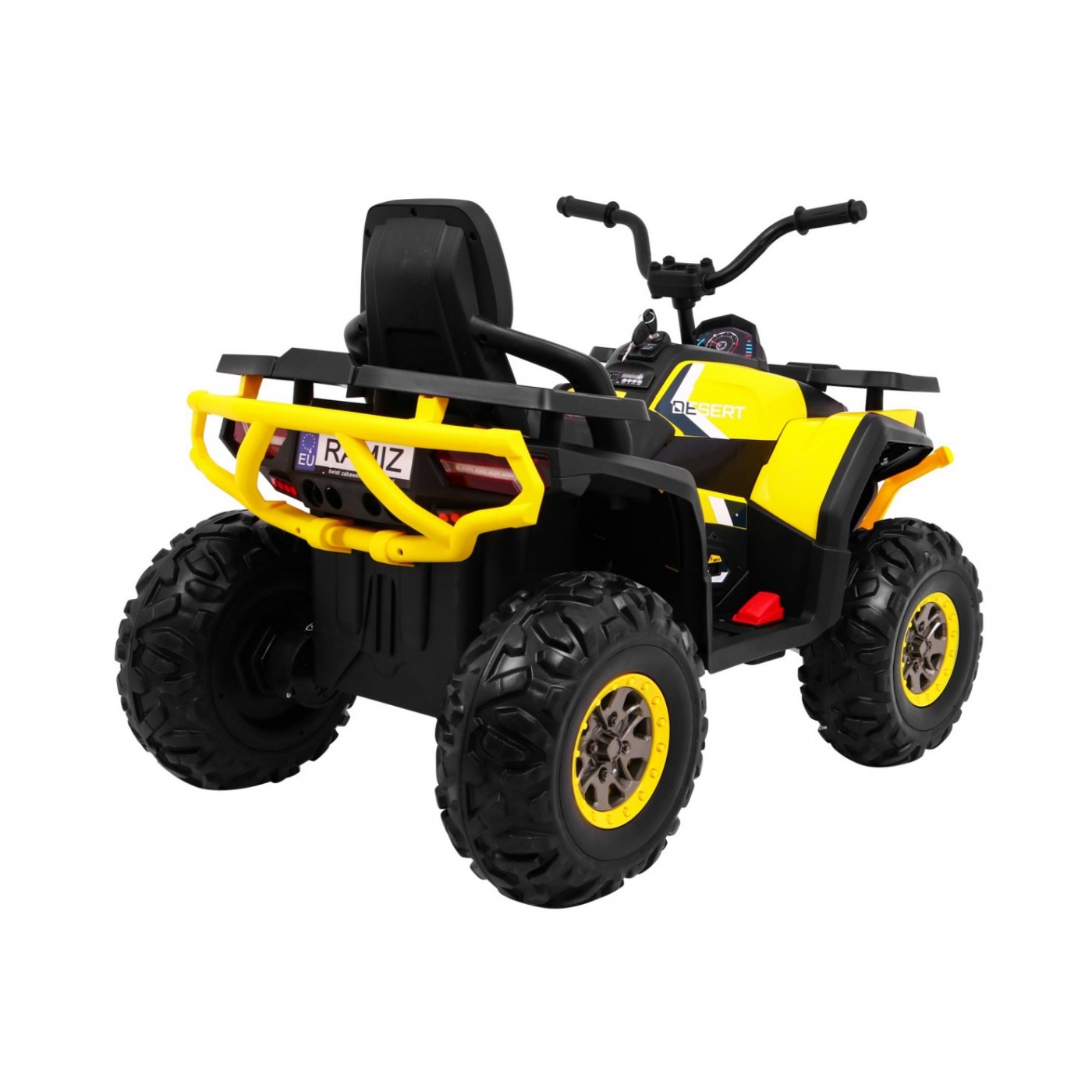 Vozidlo Quad ATV Poušť Žlutý