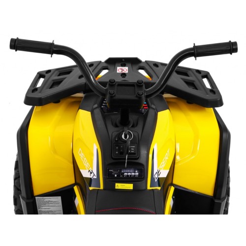 Vozidlo Quad ATV Poušť Žlutý