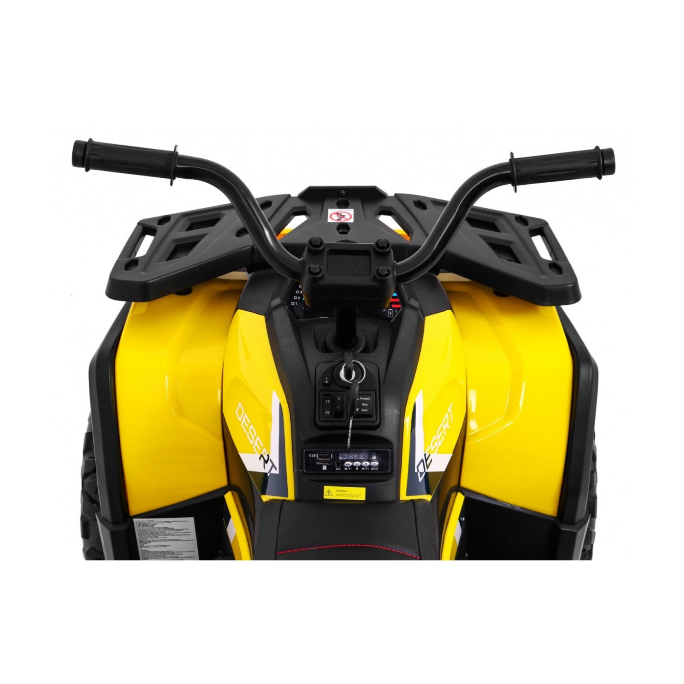 Vozidlo Quad ATV Poušť Žlutý