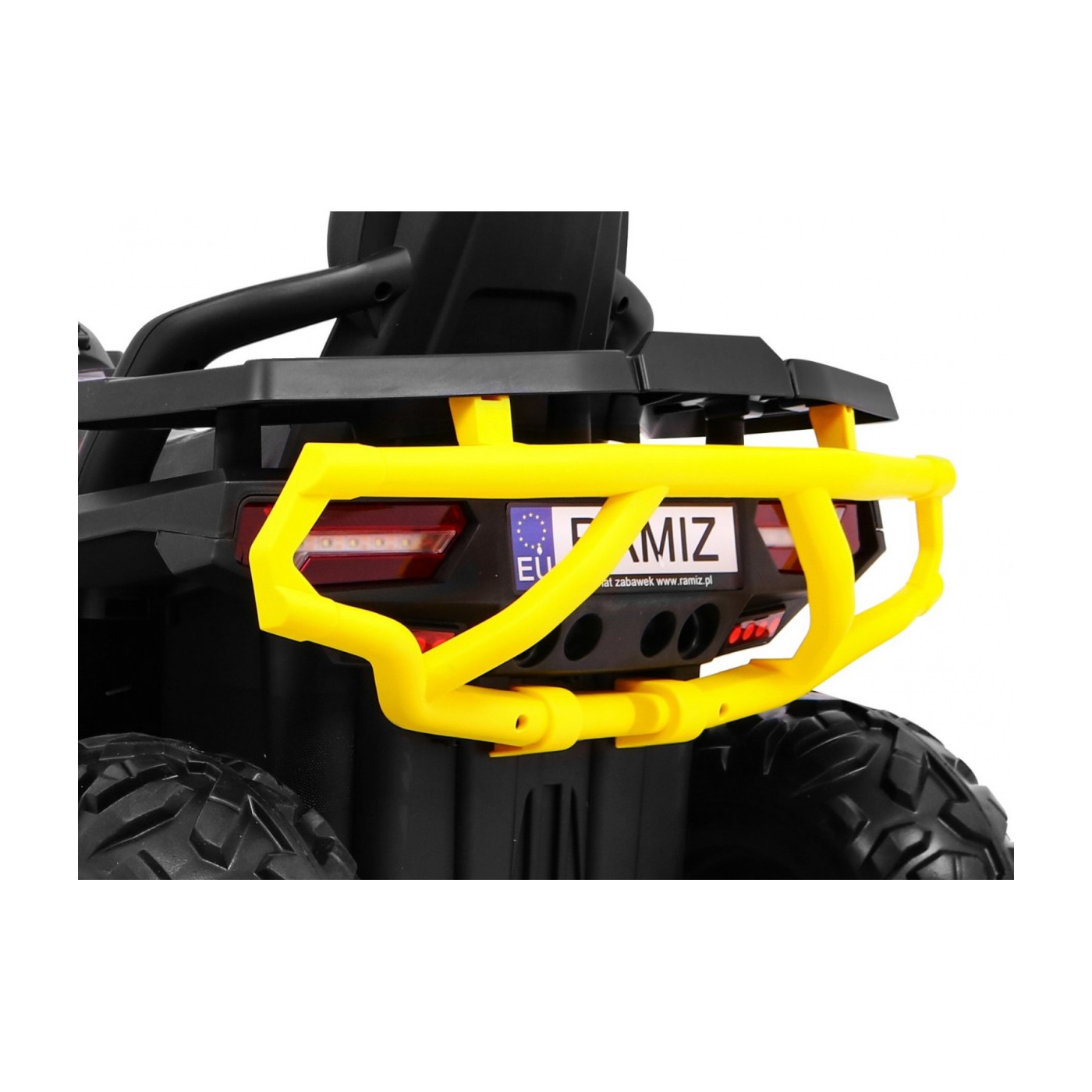 Vozidlo Quad ATV Poušť Žlutý
