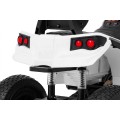 Quad ATV Air dobíjecí dětská bílá kola nafouknutá MP3 rádio pomalý start
