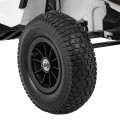 Quad ATV Air dobíjecí dětská bílá kola nafouknutá MP3 rádio pomalý start