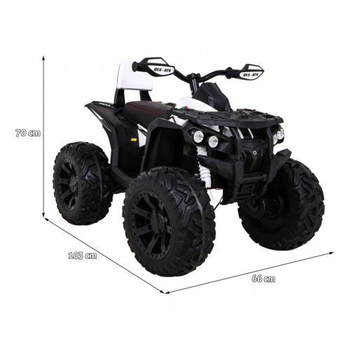 Čtyřkolka ATV Power bílá