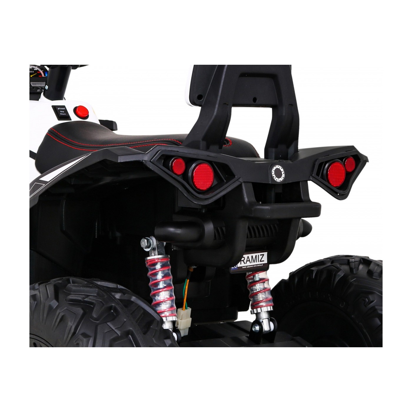 Čtyřkolka ATV Power bílá