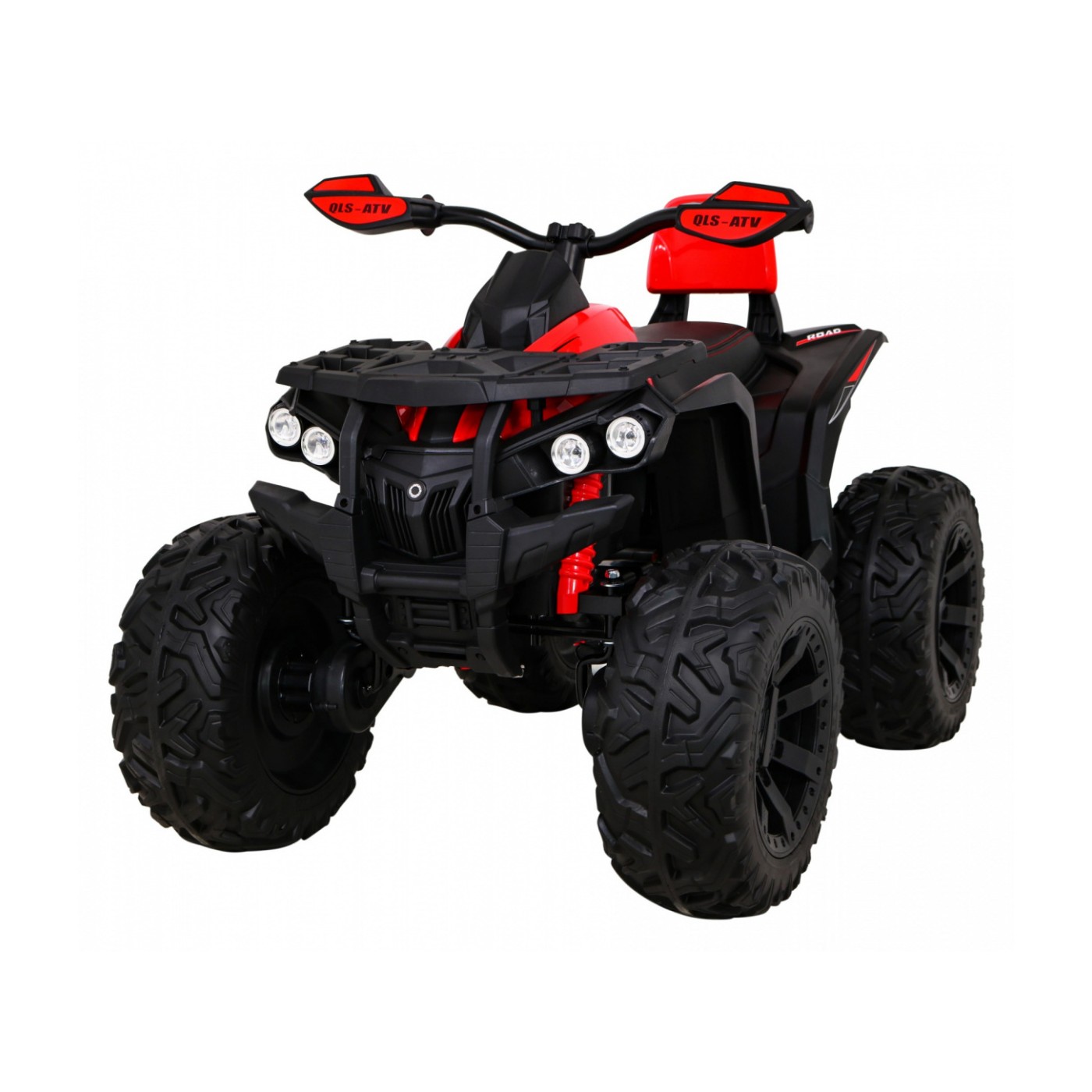 Čtyřkolka vozidla ATV Power červená