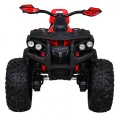 Čtyřkolka vozidla ATV Power červená