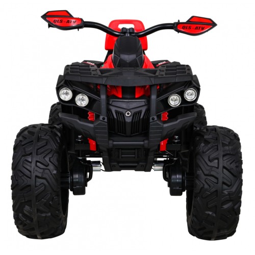 Čtyřkolka vozidla ATV Power červená