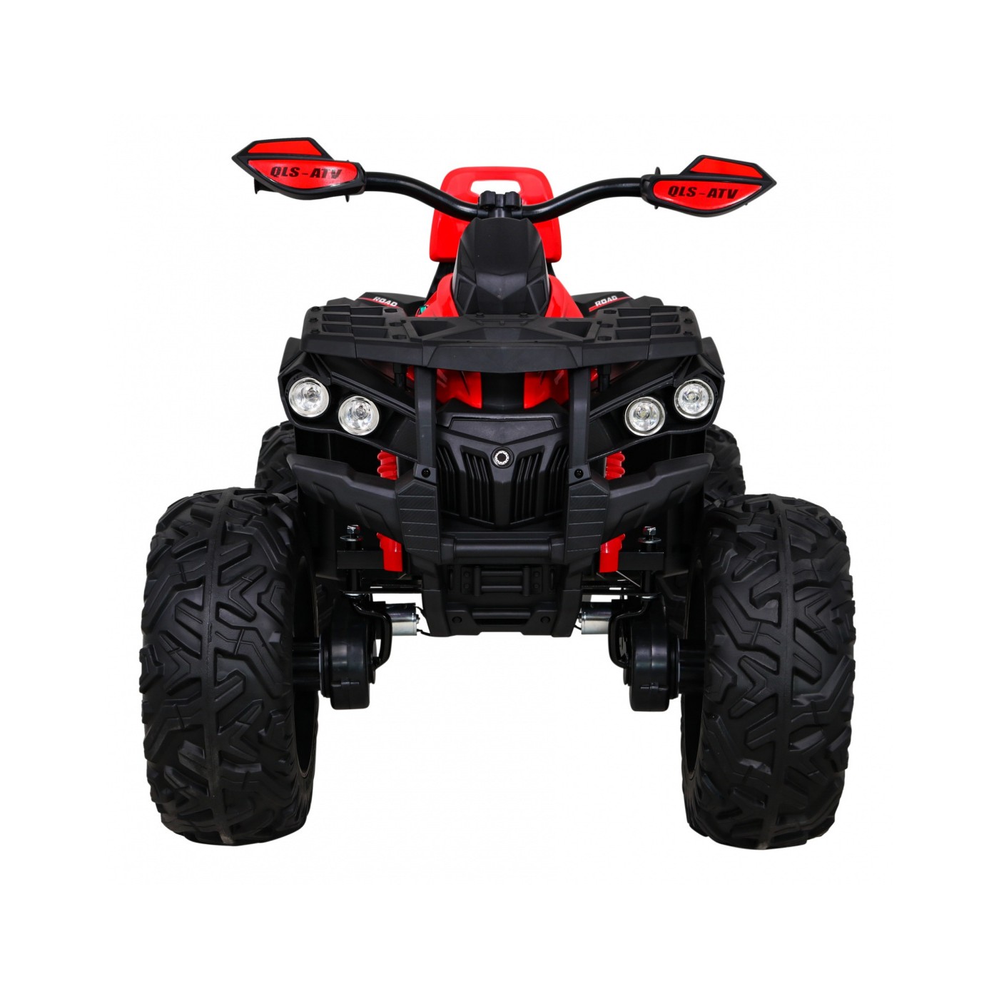 Čtyřkolka vozidla ATV Power červená