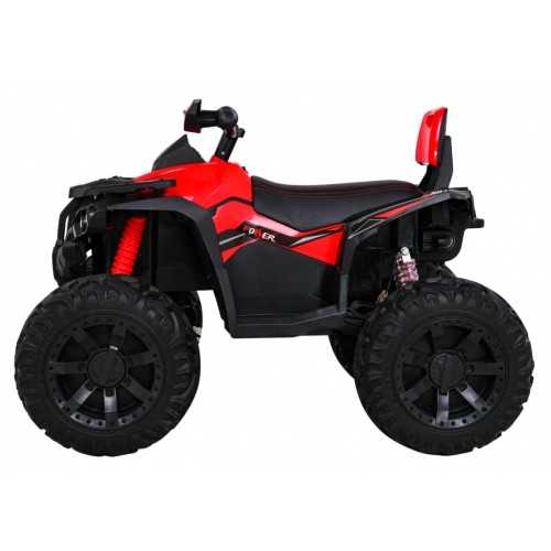 Čtyřkolka vozidla ATV Power červená