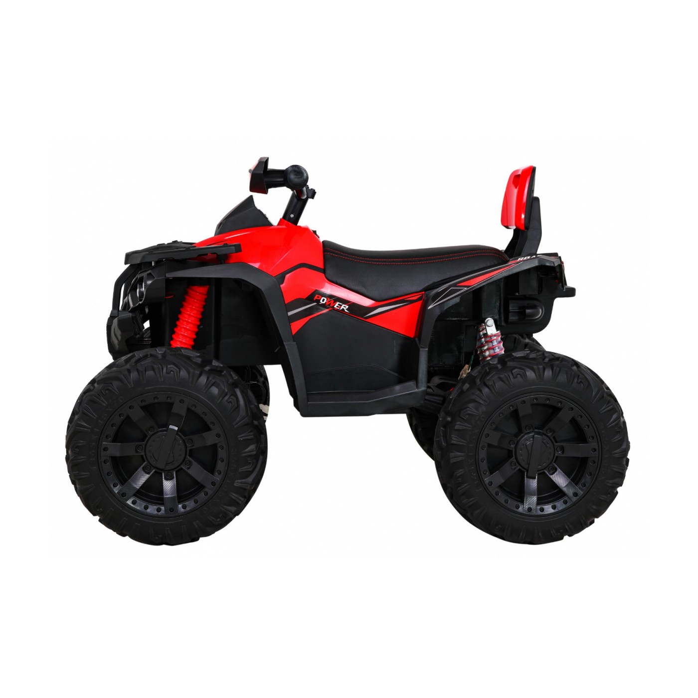 Čtyřkolka vozidla ATV Power červená