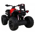 Čtyřkolka vozidla ATV Power červená