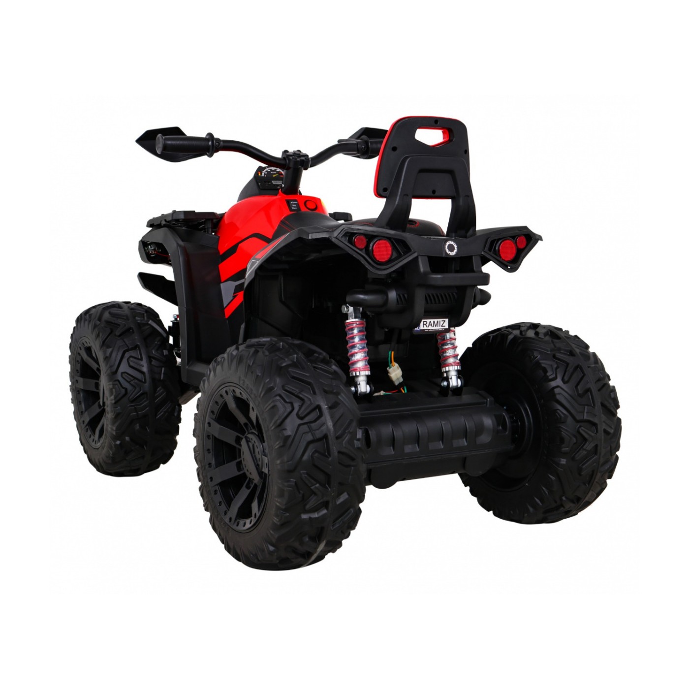 Čtyřkolka vozidla ATV Power červená