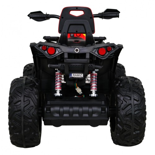 Čtyřkolka vozidla ATV Power červená