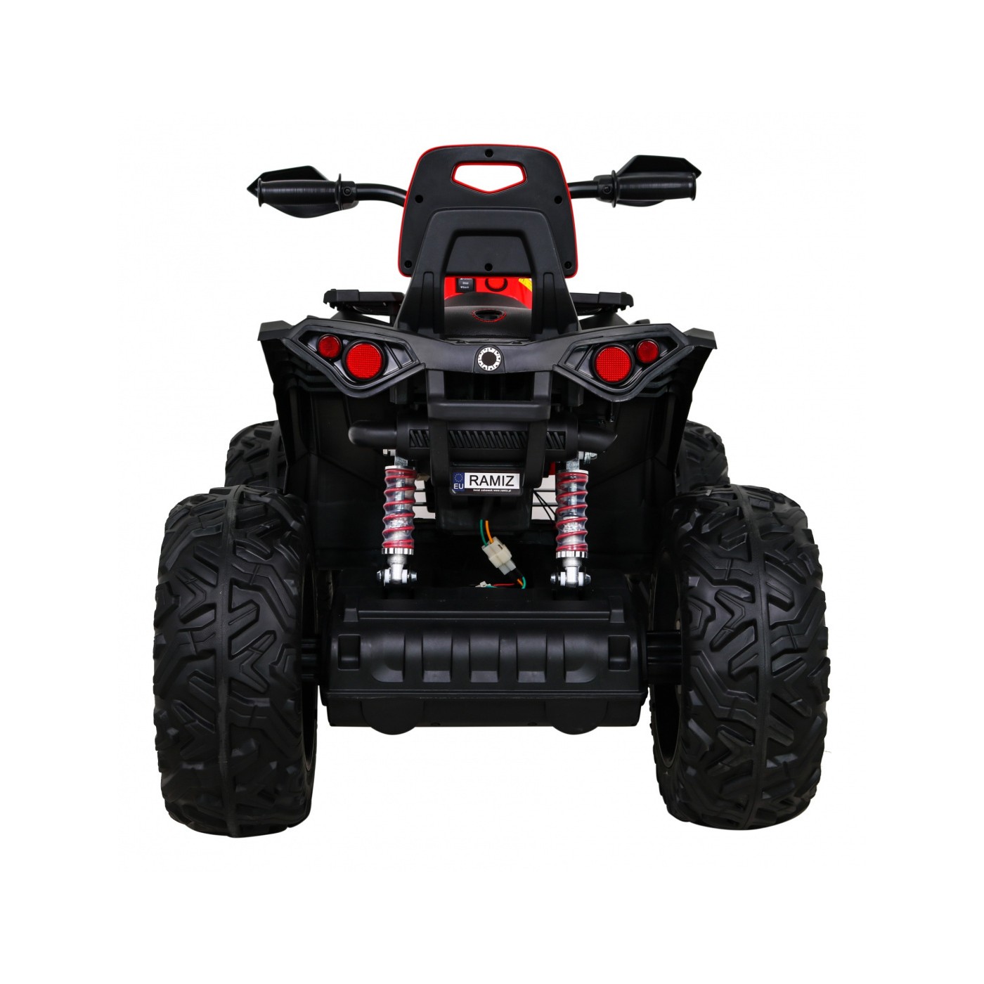 Čtyřkolka vozidla ATV Power červená