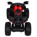 Čtyřkolka vozidla ATV Power červená