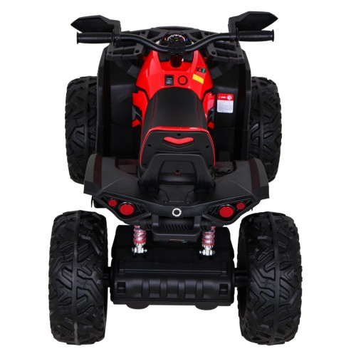 Čtyřkolka vozidla ATV Power červená