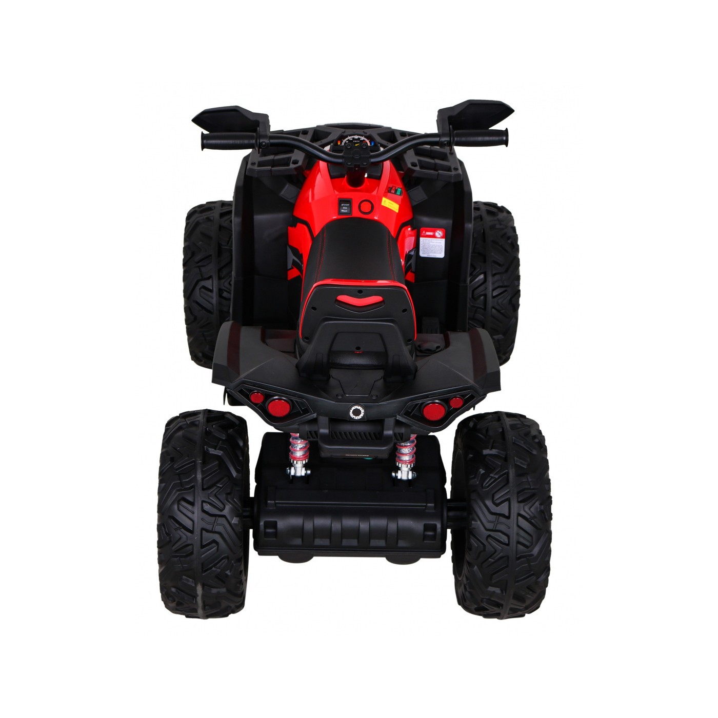Čtyřkolka vozidla ATV Power červená