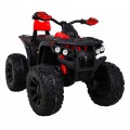 Čtyřkolka vozidla ATV Power červená